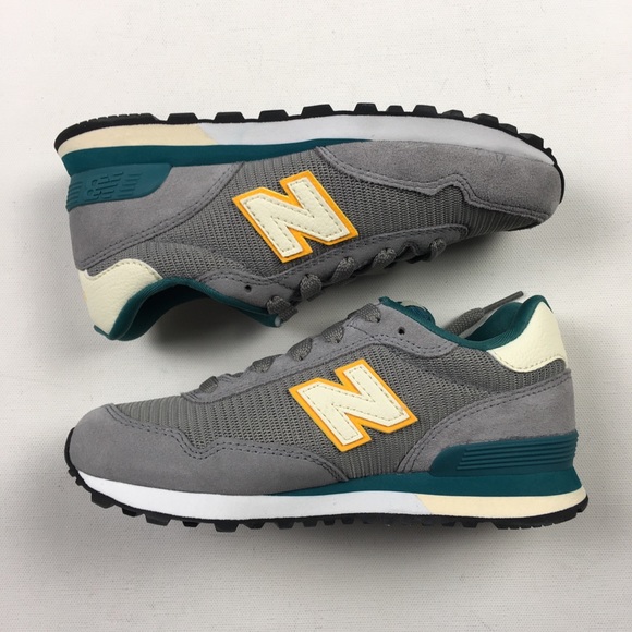 New Balance 515 Gray Blue Big Kids Shoes 1 Z29 - Picture 2 of 8